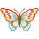 Design: Animals>Insects>Butterflies - Curls and swirls butterfly