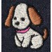 Product: Bags>Purses - Snoepie Neck Purse (Dog with blue collar)