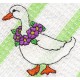Design: Animals>Farm Animals>Ducks - Duck with garland
