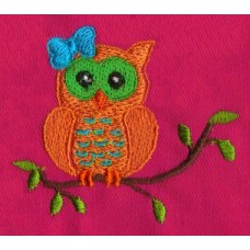 Design: Animals>Birds - Owlet with a small bow