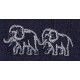 Design: Animals>Wild Animals>Elephants - Two little elephants