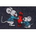 Product: Bags>Purses - Snoepie Neck Purse (Mice with blue shirts)