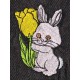 Design: Animals>Wild Animals>Rabbits - Bunny with tulip