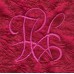 Product: Linen - Scatter cushions - Set of 2 (Pink patterns b)