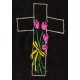 Design: Christian Art>Crosses - Cross and tulips