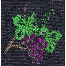 Design: Foodstuffs>Fruit - Grapes on the vine