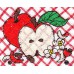 Product: Kitchen>Linen - Washcloth (Apples)