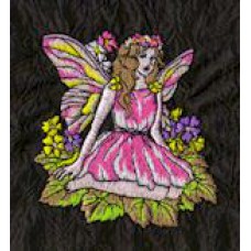 Design: Fantasy>Fairies - Fairy on leaves