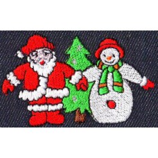 Design: Fantasy>Santa Claus - Santa Claus and snowman