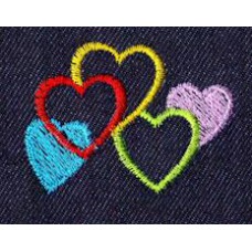 Design: Items>Hearts - Five hearts