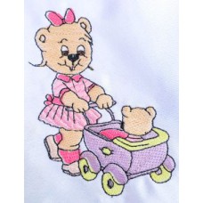 Design: Items>Toys>Teddy Bears - Bear with toy stroller
