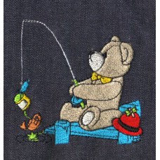 Design: Items>Toys>Teddy Bears - Fishing bear