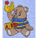 Product: Babies>Baby Cloths - Facecloth for Babies (Bear with striped shirt)