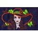 Design: People>Little ladies - Lady with fancy hat