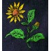Product: Kitchen>Bags - Dishcloth Holder (Yellow flowers)