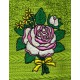 Design: Nature>Flowers>Roses - Rose with bow