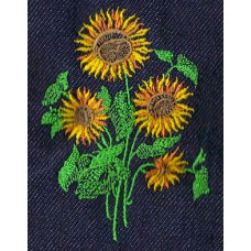 Design: Nature>Flowers>Sunflowers - Four sunflowers