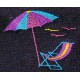 Design: Marine life - Beach umbrella and chair