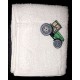 Product: Babies>Baby Cloths - Burp Cloth (Green tractor)