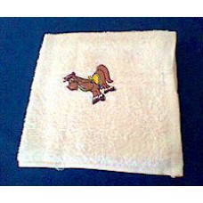 Product: Babies>Baby Cloths - Burp Cloth (Horse with saddle)