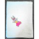 Product: Babies>Baby Cloths - Burp Cloth ( Bunny with flower hat)