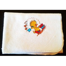 Product: Babies>Baby Cloths - Burp Cloth (Duckling with bucket)
