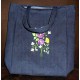Product: Bags>Handbags - Grocery Bag (Bright purple Anemones)