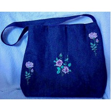 Product: Bags>Handbags - Large Handbag (Pink roses)