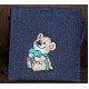 Product: Bags>Purses - Snoepie Neck Purse (Teddy with blue heart)