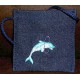 Product: Bags>Purses - Snoepie Neck Purse (Dolphin with purple hula hoop)