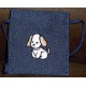 Product: Bags>Purses - Snoepie Neck Purse (Dog with pink collar)