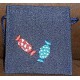 Product: Bags>Purses - Snoepie Neck Purse (Red and blue sweets)