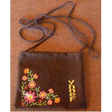 Product: Bags>Handbags - Cell Phone Bag (Small orange flowers)