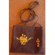 Product: Bags>Handbags - Cell Phone Bag (Small orange flowers)