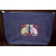 Product: Bags>Handbags - Vanity or Cosmetic Bag (Cats with bows)