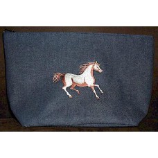 Product: Bags>Handbags - Vanity or Cosmetic Bag (Horse running)