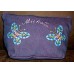 Product: Bags>Handbags - Vanity or Cosmetic Bag (Lace butterflies)