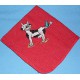 Product: Kitchen>Linen - Washcloth (Cow and bird)