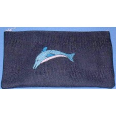 Product: Bags>Pen or Pencil Case (Dolphin jumping)