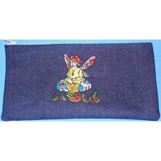 Product: Bags>Pen or Pencil Case (Elf on toadstool)
