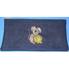 Product: Bags>Pen or Pencil Case (Mouse with cheese)
