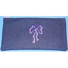 Product: Bags>Pen or Pencil Case (Purple bow)