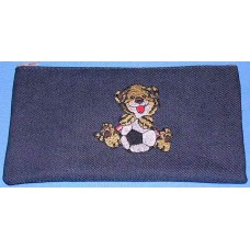 Product: Bags>Pen or Pencil Case (Tiger with soccer ball)