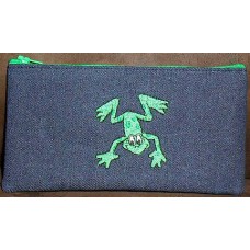 Product: Bags>Pen or Pencil Case - Small (Frog)